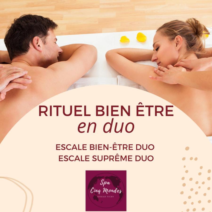 Kyriad Restaurant Centre Spa Vichy Exterior foto